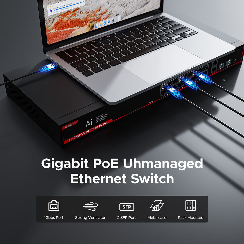 16 Port Network Switch