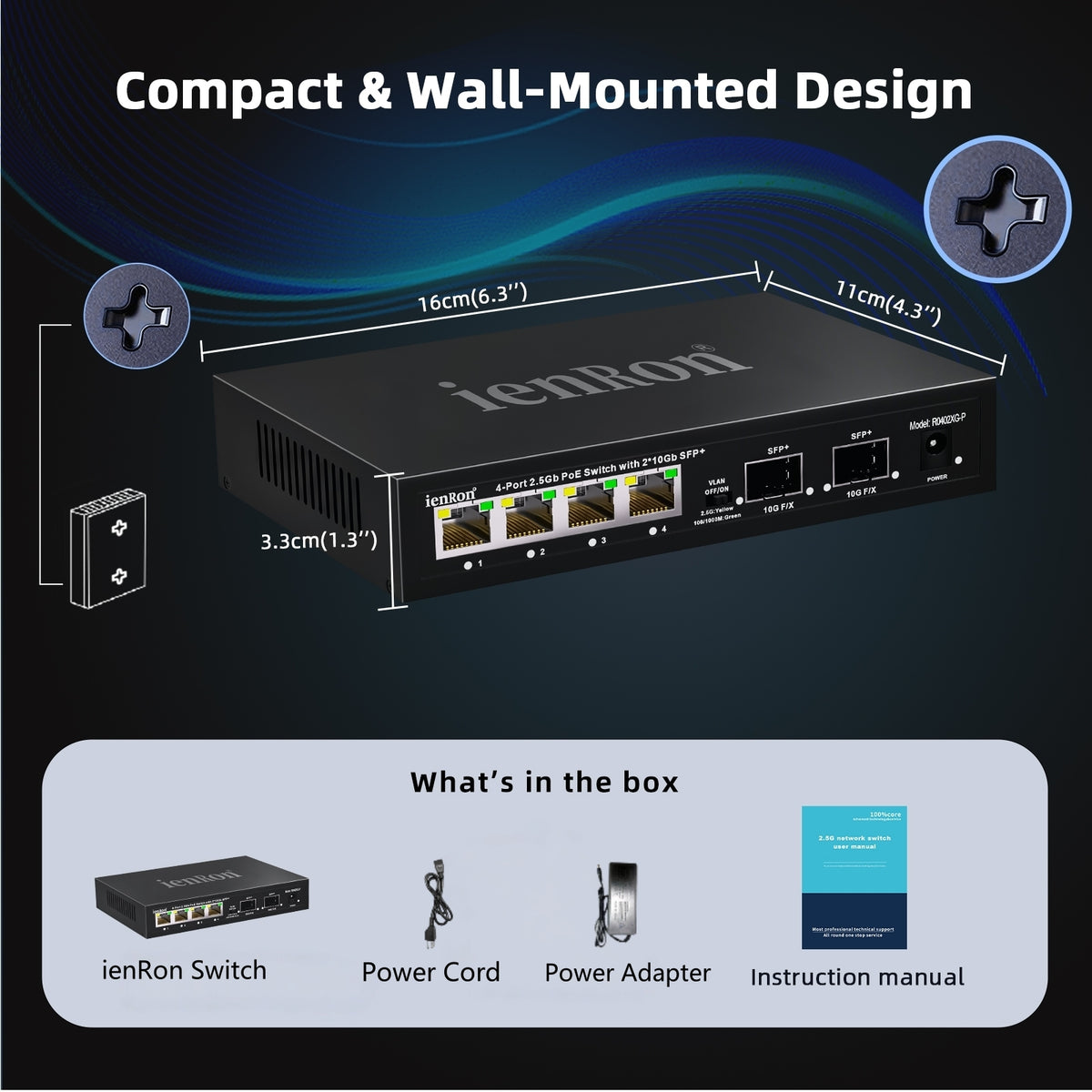 ienRon R0402XGP-B